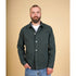 Kilian Men'S Herringbone Overshirt - Bottle Green